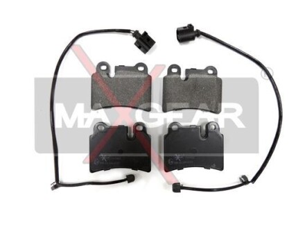 Колодки гальмівні дискові, комплект MAXGEAR 19-0422