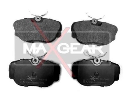 Комплект тормозных колодок, дисковый механизм MAXGEAR 19-0441