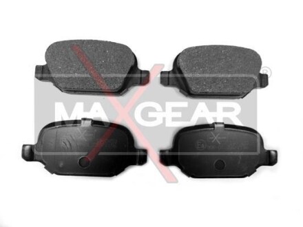 Комплект тормозных колодок, дисковый механизм MAXGEAR 19-0453