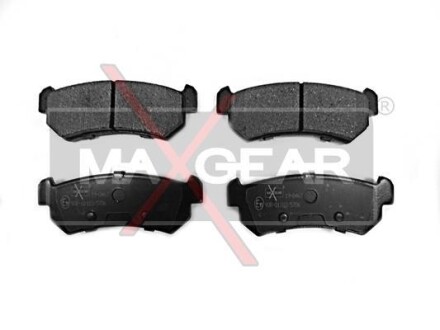 Комплект тормозных колодок, дисковый механизм MAXGEAR 19-0467