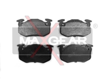 Колодки тормозные передние дисковые MAXGEAR 19-0473