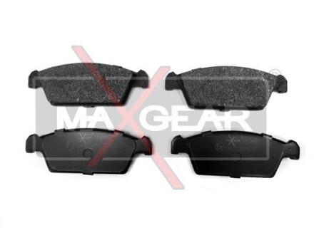 Комплект тормозных колодок, дисковый механизм MAXGEAR 19-0480