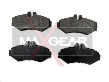 Колодки гальмівні дискові задні, комплект MAXGEAR 19-0534