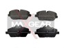 Комплект тормозных колодок, дисковый механизм MAXGEAR 19-0564 (фото 1)