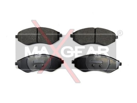 Комплект тормозных колодок, дисковый механизм MAXGEAR 19-0568