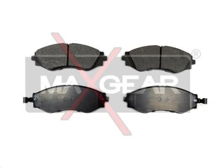 Колодки тормозные передние дисковые MAXGEAR 19-0609