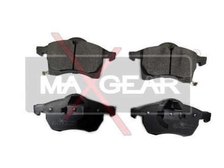 Колодки тормозные передние дисковые MAXGEAR 19-0641