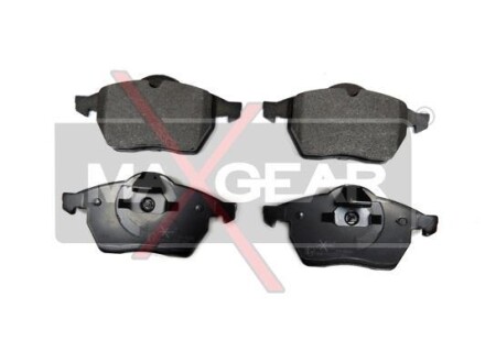 Колодки тормозные передние дисковые MAXGEAR 19-0642