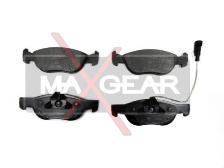 Колодки тормозные передние дисковые MAXGEAR 19-0655