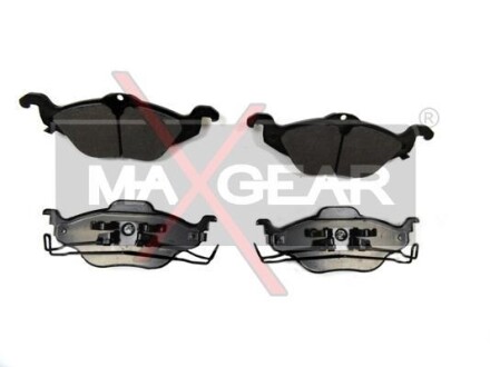 Колодки тормозные передние дисковые MAXGEAR 19-0664