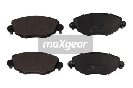 Колодки тормозные передние дисковые MAXGEAR 19-0876