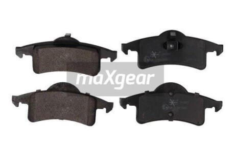 Колодки гальмівні дискові, комплект MAXGEAR 19-0887