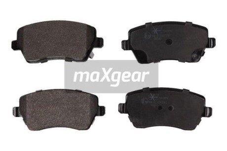 Колодки тормозные передние дисковые MAXGEAR 19-0892