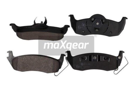 Колодки гальмівні дискові задні, комплект MAXGEAR 19-1438