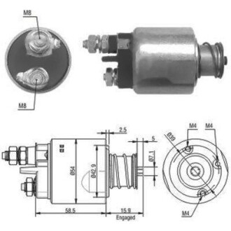 Автозапчасть MEAT&DORIA 46020