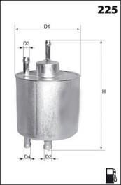 Фільтр палива MECAFILTER ELE6029