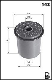 Автозапчасть MECAFILTER ELG5455