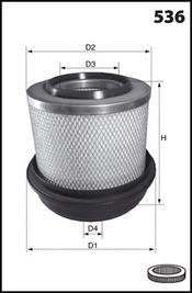 Фільтр повітряний MECAFILTER FA1133