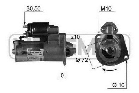 Стартер Messmer 220418