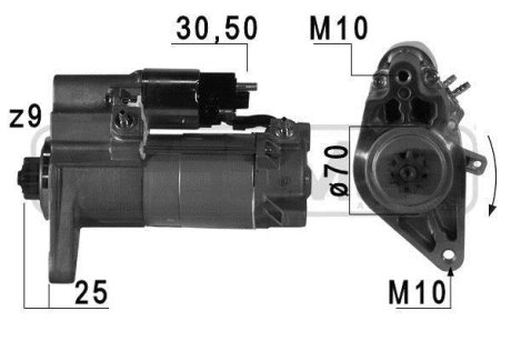 Стартер Messmer 220765