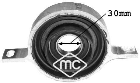 Mounting, propshaft/Axle Drive Metalcaucho 05822