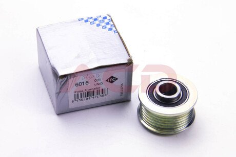 Шкив генератора Peugeot 407/Citroen C5 2.0HDI (05-) Metalcaucho 06016