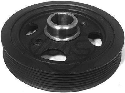 Belt Pulley, crankshaft/Belt Drive Metalcaucho 06235