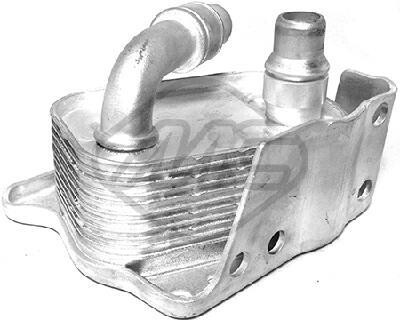 Oil Cooler, engine oil/Lubrication Metalcaucho 06361