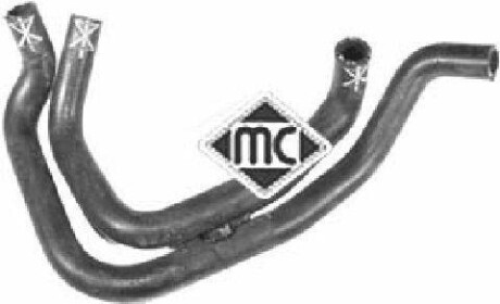 Шланг, теплообменник - отопление Metalcaucho 09081