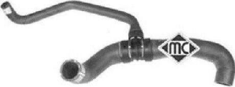 Шланг радиатора Metalcaucho 09143