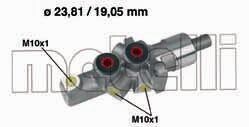 Главный тормозной цилиндр Metelli 050177