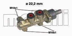 Цилиндр гидравлический тормозной Metelli 05-0217