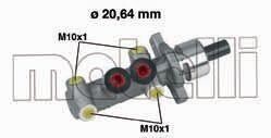 Главный тормозной цилиндр Metelli 05-0245