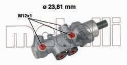 Циліндр гальмівний головний Metelli 050536