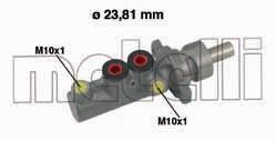 Головний гальмівний циліндр Metelli 050544