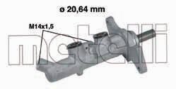 Главный тормозной цилиндр Metelli 05-0593