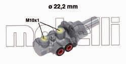 Цилиндр гидравлический тормозной Metelli 05-0677
