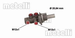 Цилиндр гидравлический тормозной Metelli 05-0887