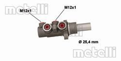 Цилiндр головний гальмiвний Metelli 050899