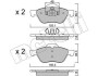 Комплект тормозных колодок из 4 шт. дисков Metelli 2203351 (фото 1)