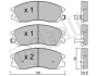 Комплект тормозных колодок (дисковых) Metelli 2205060 (фото 1)