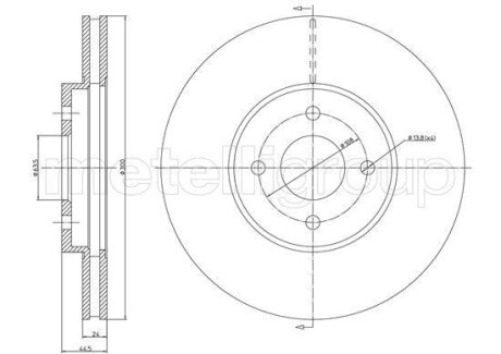 Автозапчасть Metelli 231673C