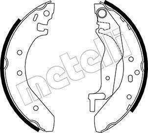 Комплект тормозных колодок Metelli 530006