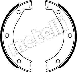 Гальмівні колодки ручного гальма Metelli 53-0013