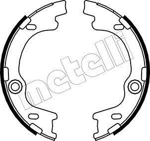 Гальмівні колодки ручного гальма Metelli 530185