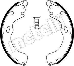 Комплект тормозных колодок Metelli 530216