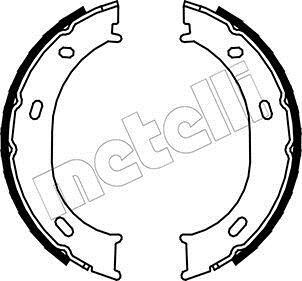 Комплект тормозных колодок, стояночная тормозная система Metelli 530239