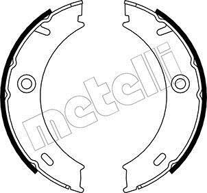 Комплект тормозных колодок, стояночная тормозная система Metelli 53-0240