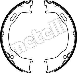 Комплект тормозных колодок, стояночная тормозная система Metelli 53-0364 (фото 1)