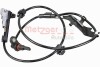 Sensor, wheel speed METZGER 09001176 (фото 2)